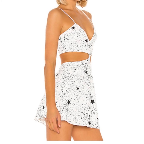 White & Black Superdown Dress - Picture 2 of 4